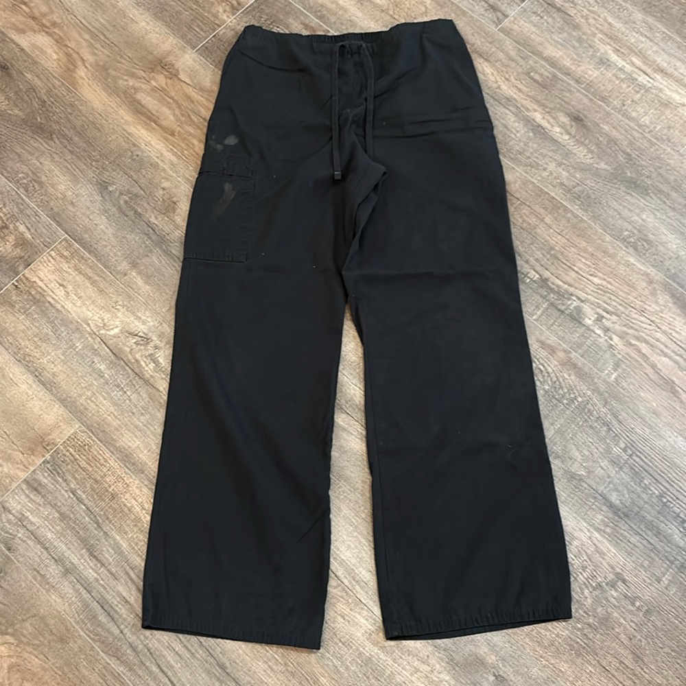 SB Women’s Scrub Pants size S in‎ black wide leg
